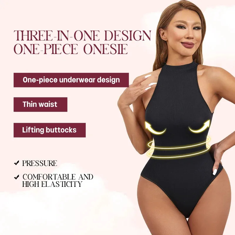 High  Elastic Bodysuits Sexy S - Shapewear Bodysuit Firm recension och pris