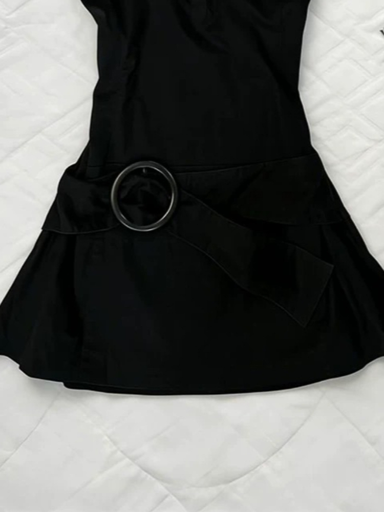 Vintage Style Black Slim Fit P - Corset Waist Cinch recension och pris