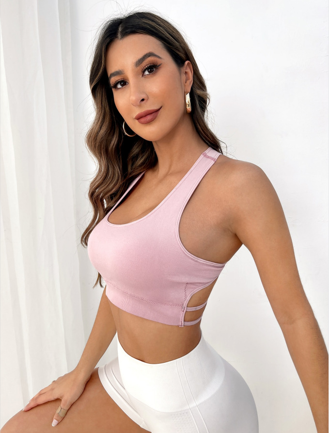 Breathable Sports Bra Fitness  - Push Up Bra Padded recension och pris