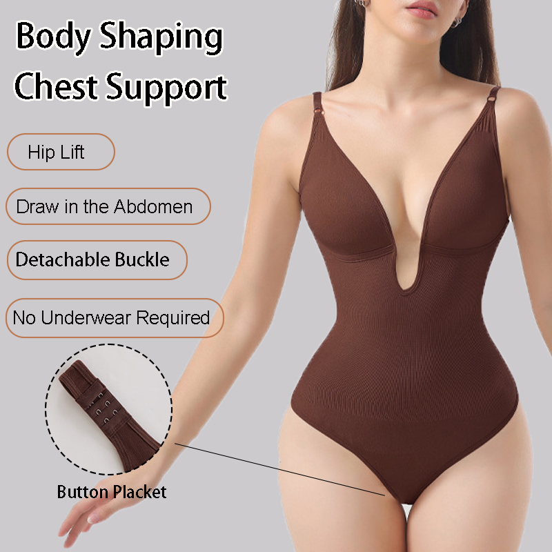 Women's Seamless Shapewear Bac - Shapewear Bodysuit Firm recension och pris