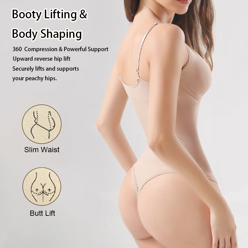 Women's Seamless Shapewear Bac - Shapewear Bodysuit Firm recension och pris
