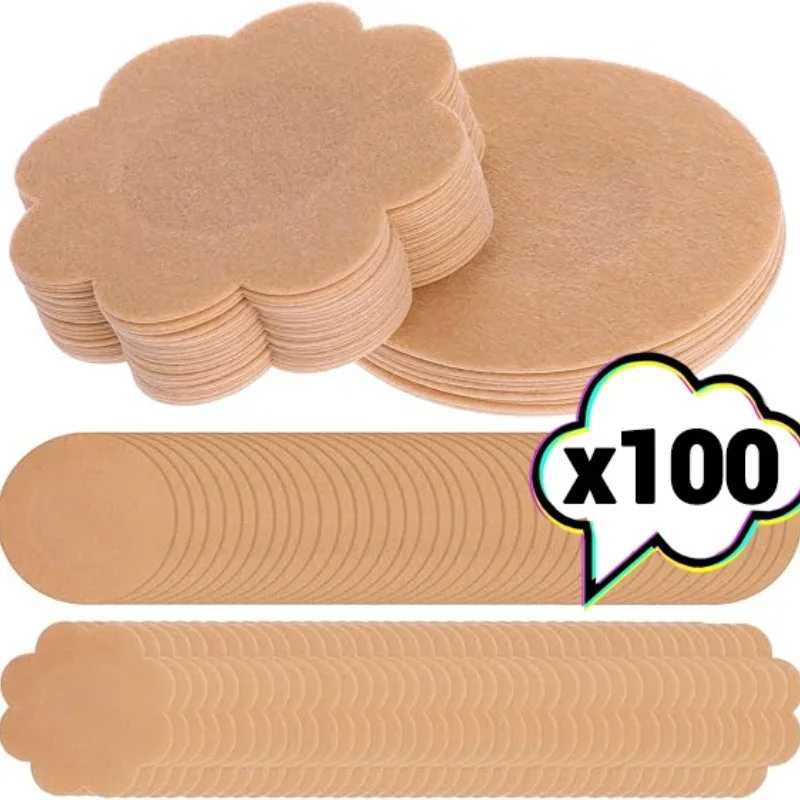 10/100pcs Women Nipple Cover S - Nipple Cover Pasties recension och pris