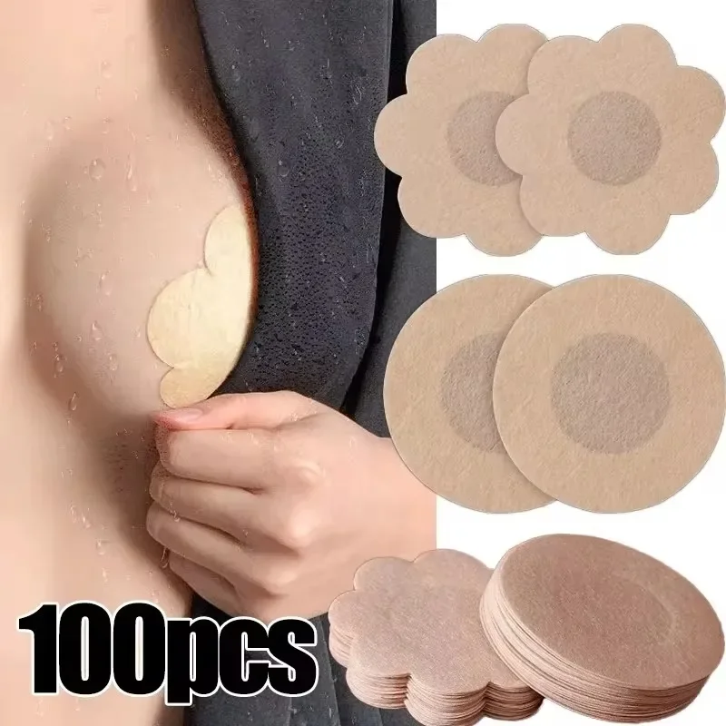 10/100pcs Women Nipple Cover S - Nipple Cover Pasties recension och pris