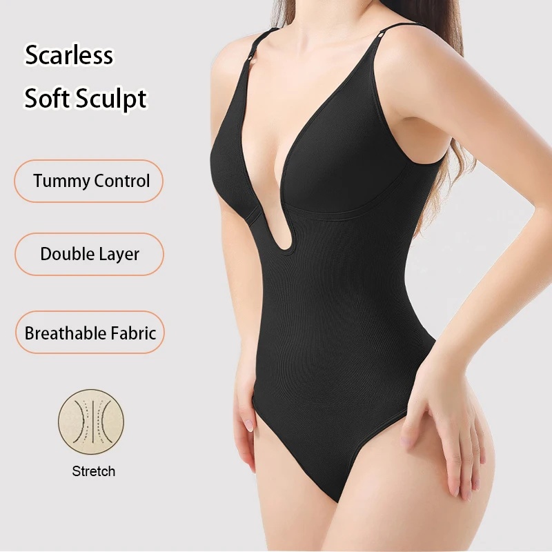 Women's Backless Bodysuit Shap - Shapewear Bodysuit Firm recension och pris